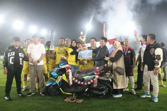 Tanjung Hulu Juara Bahasan Cup II, Bahasan Cup III Disiapkan Tahun Depan